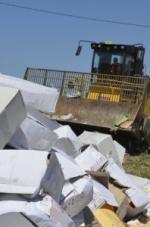 Russia destroys over 700 tonnes of banned food since early August