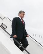 Poroshenko leaves for the United States