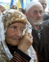 Victims of Crimean Tatars' deportation are commemorated in Ukraine