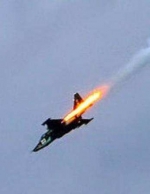 Su-25 plane crashes near Zaporizhia, killing pilot