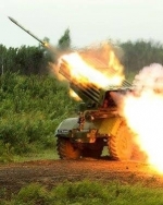 Militants fired Grads against Ukrainian positions in ATO area