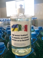 Ukraine dispatches five tonnes of disinfectants to Italy