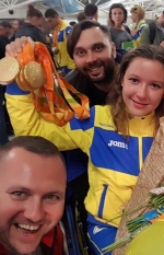 Ukrainian Paralympians return from Rio (video)