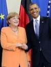 Obama and Merkel urge implementation of Minsk peace deal