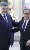 Poroshenko, Hollande meeting over, agreements reached