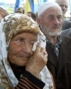 Victims of Crimean Tatars' deportation are commemorated in Ukraine