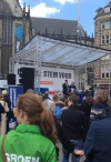 Rally in support of EU-Ukraine association held in Amsterdam