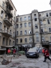 Building collapsed in center of Kyiv