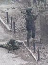 Terrorists fought for control over Makiivka with tanks and snipers (video)