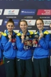 Ukraine wins gold in synchronized swimming at European Championships