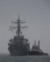 U.S. Navy destroyer Ross enters Odesa port